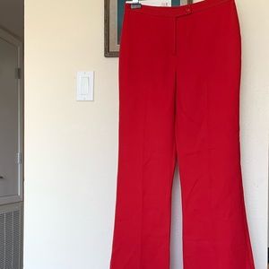 SALE! Moda Red Lined Pants S 6